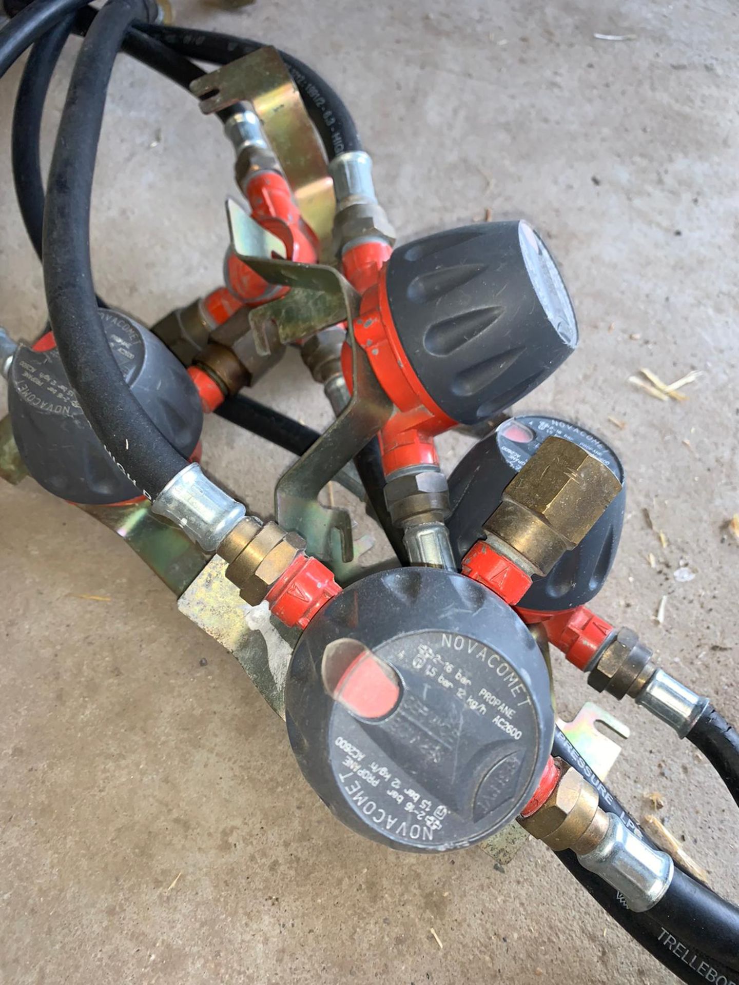 5 x Gas changeover valves - Image 2 of 3