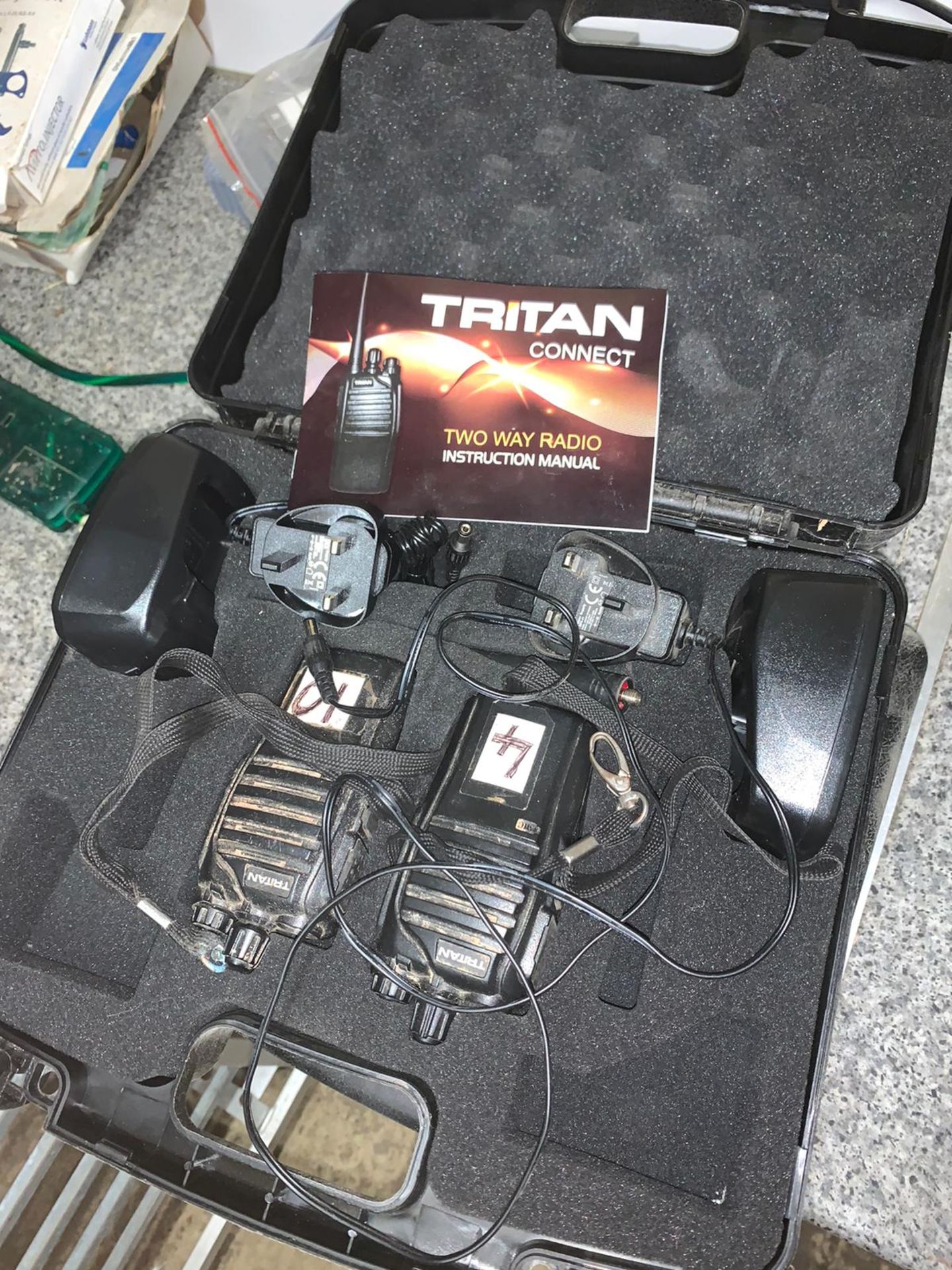 Tritan Connect UHF 2 Way Radio Set - Bild 2 aus 2