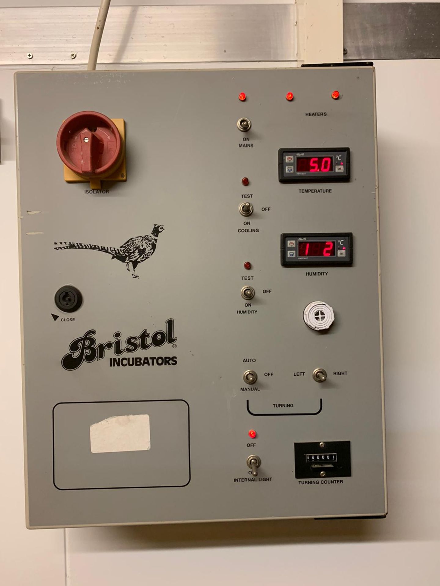 Bristol Walk-In Sectional Incubator c/w Trollies & Pheasant Setting Trays - Image 2 of 5