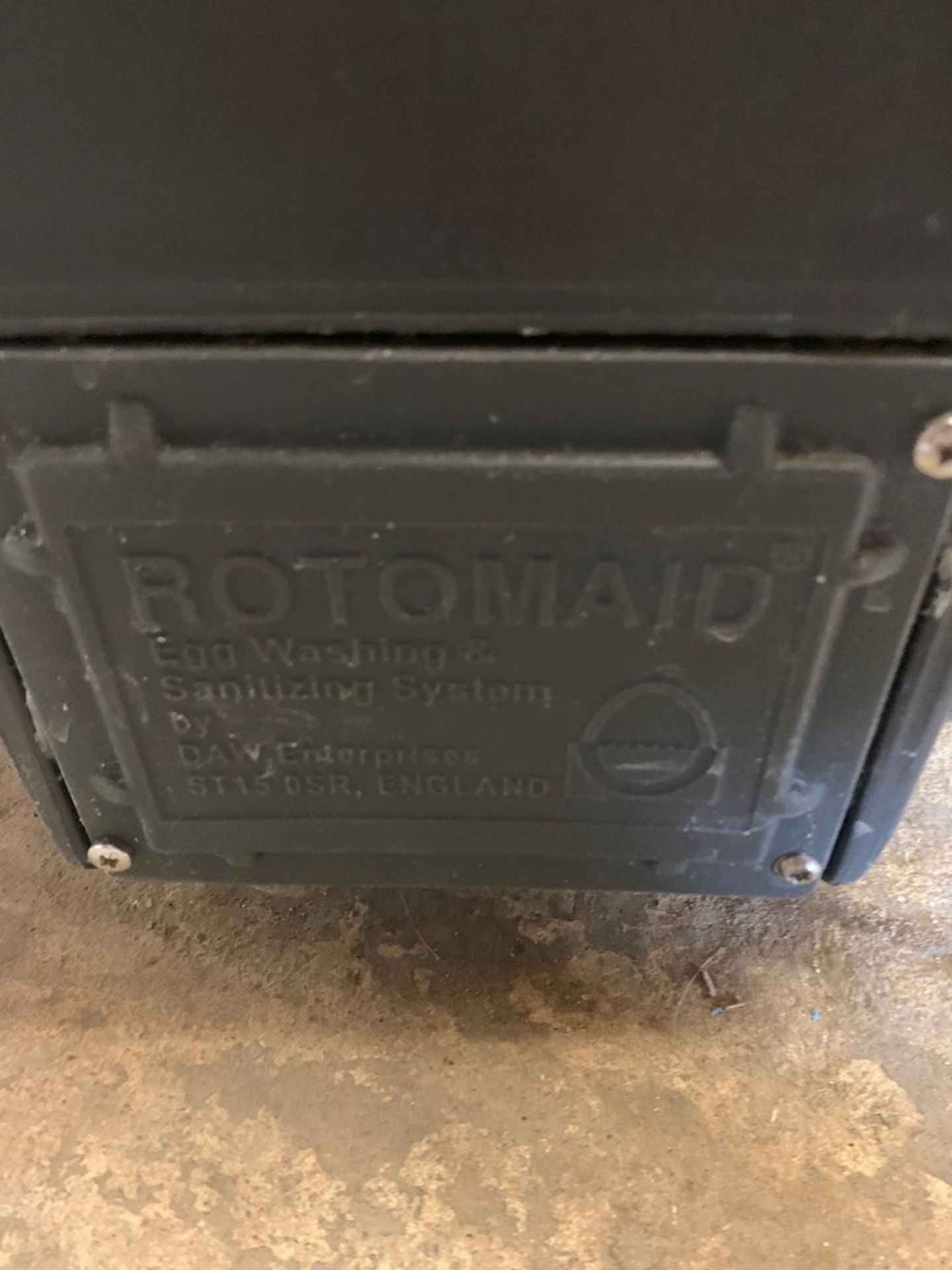 Rotomaid Electric Egg Washer - Image 3 of 3