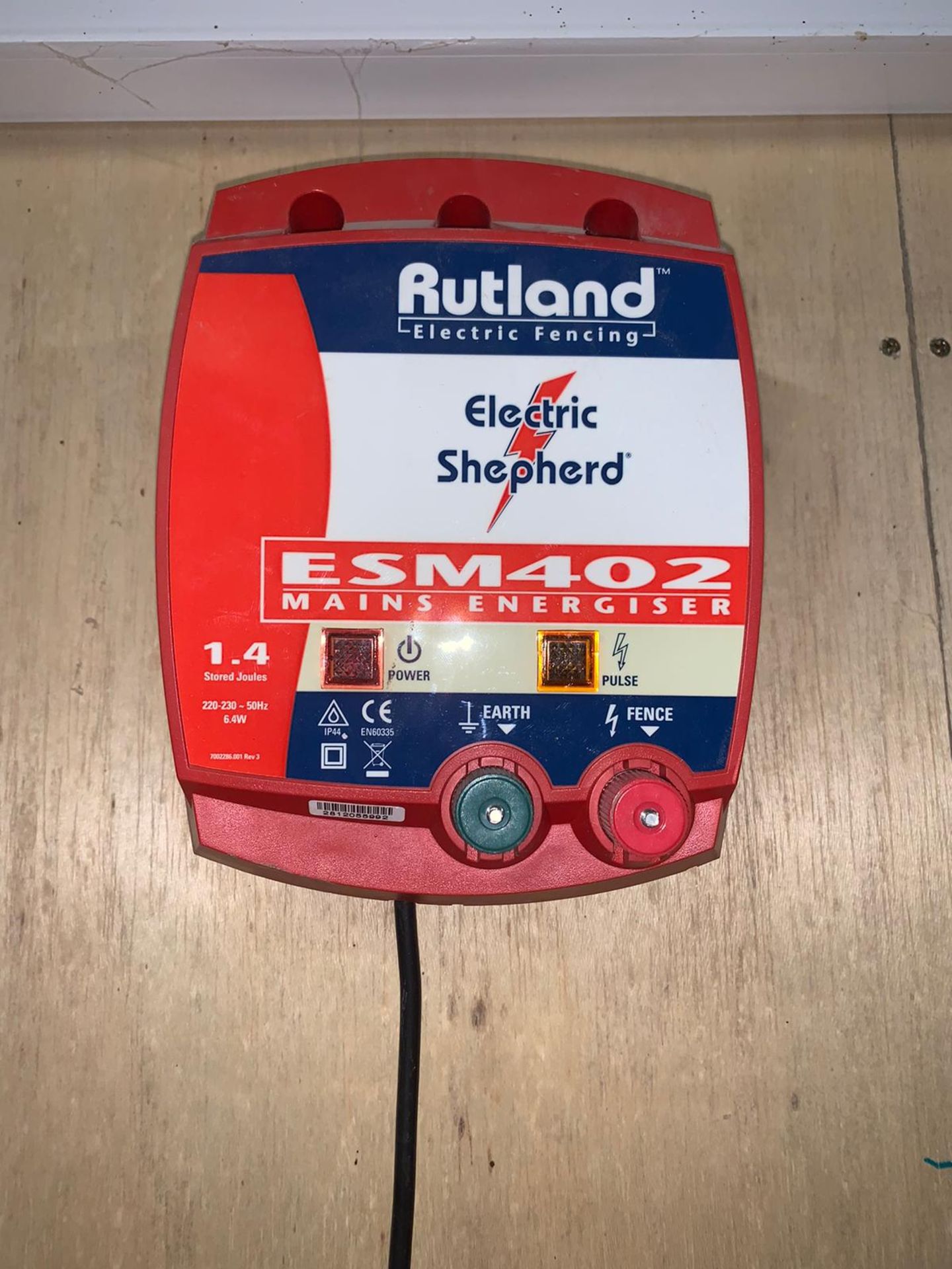 Rutland ESM402 Electric Sheperd Fencing Unit