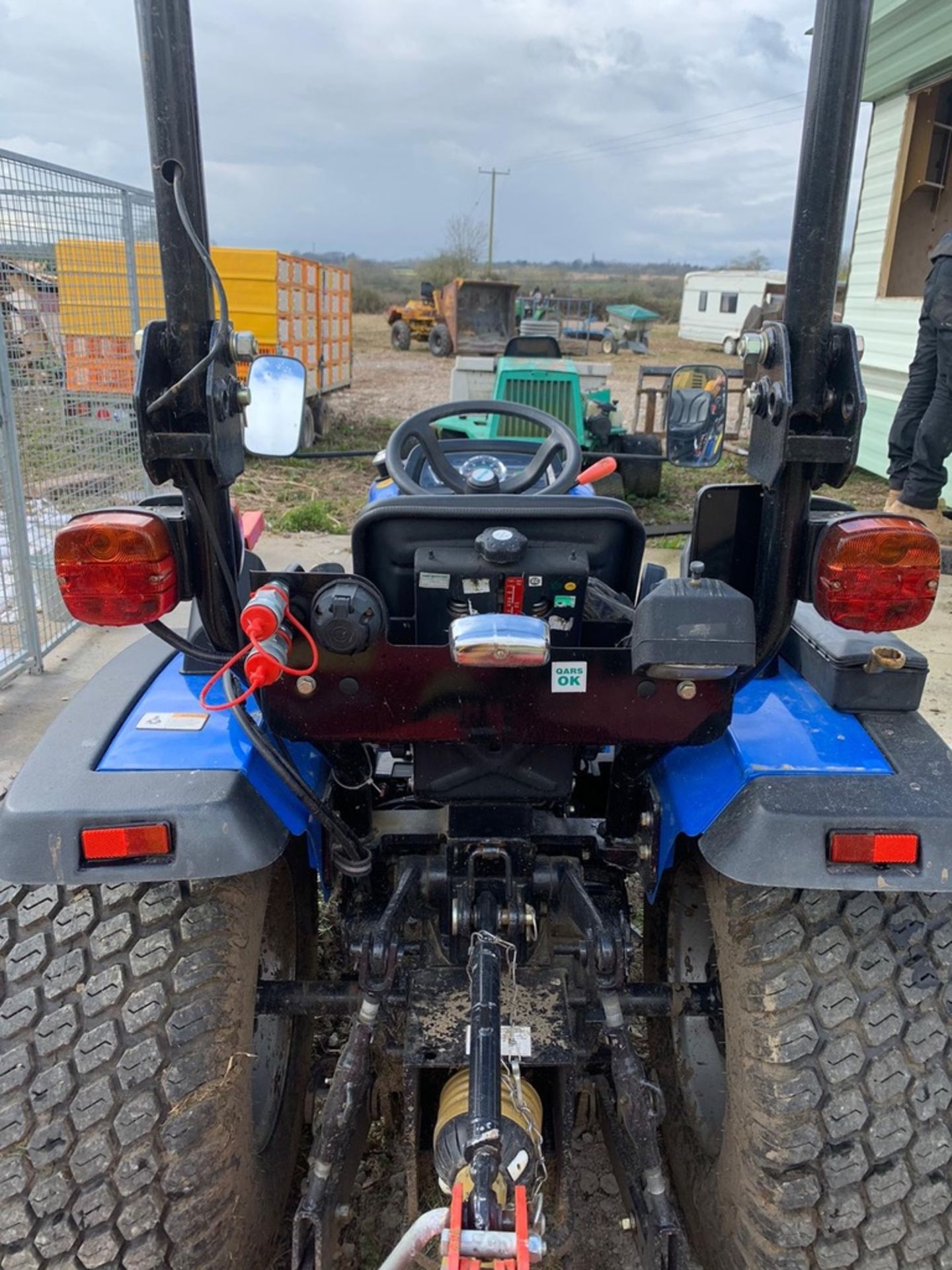 2018 Solis 26 Compact Tractor (53 Hours) on Grassland Tyres and Folding Roll Bar - Image 7 of 7