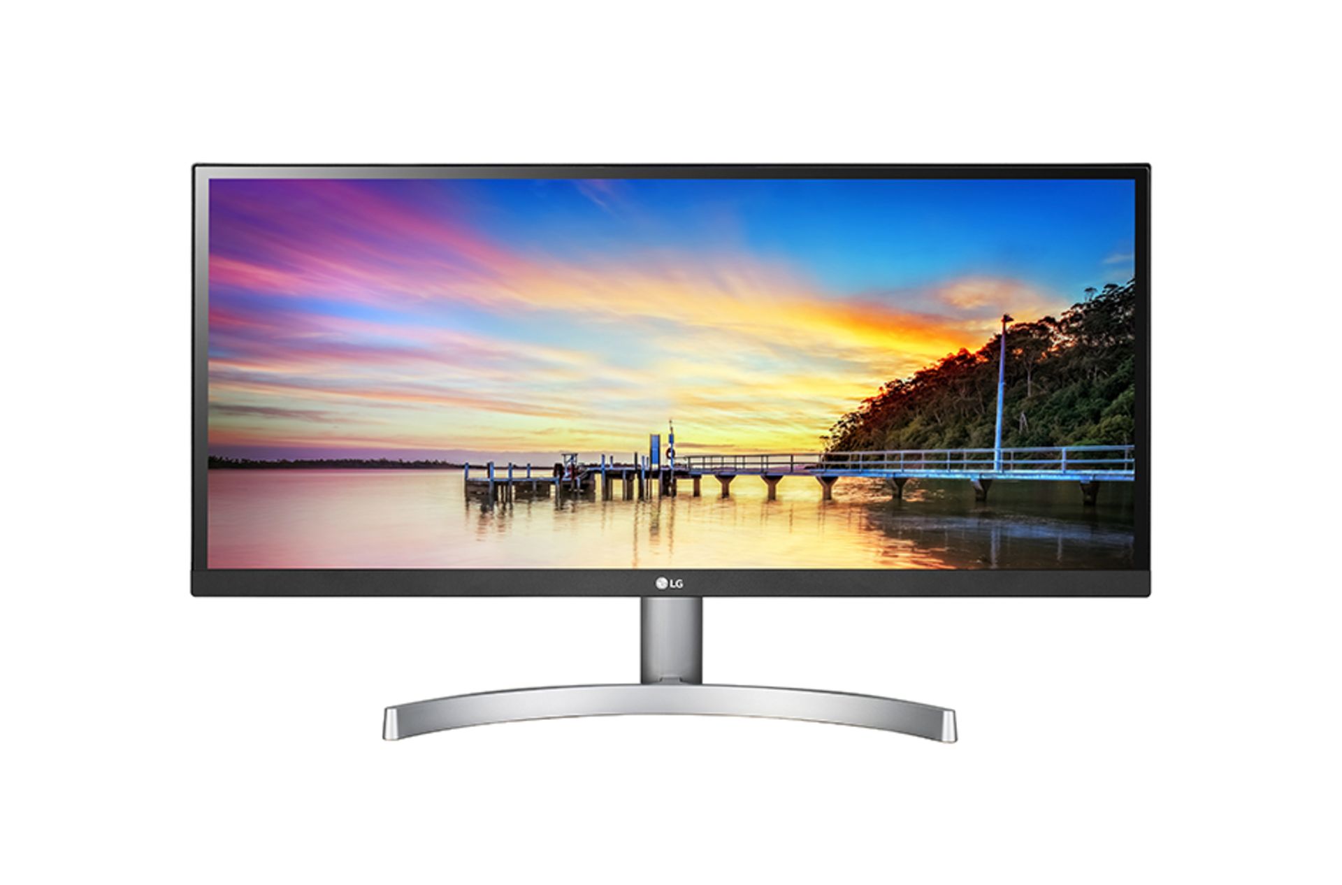 LG model 29WK600-W 29" LED back lit LCD monitor white & silver Jan 2018 - Image 3 of 3