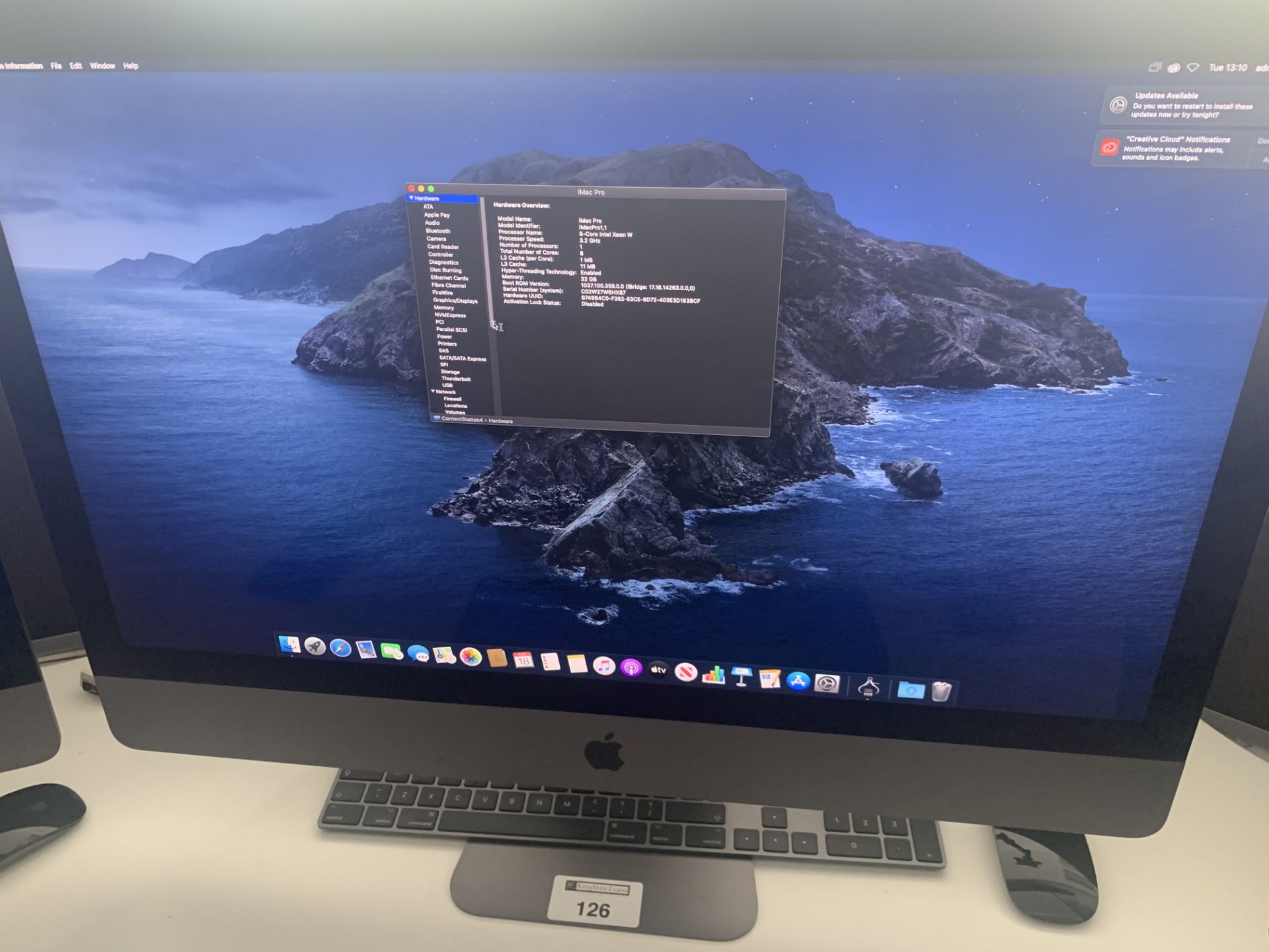 27" Imac Pro 3.2GHz 1TB 2018