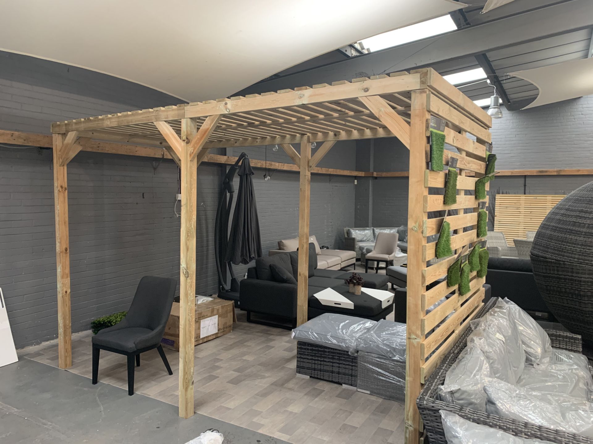 wooden Pergola