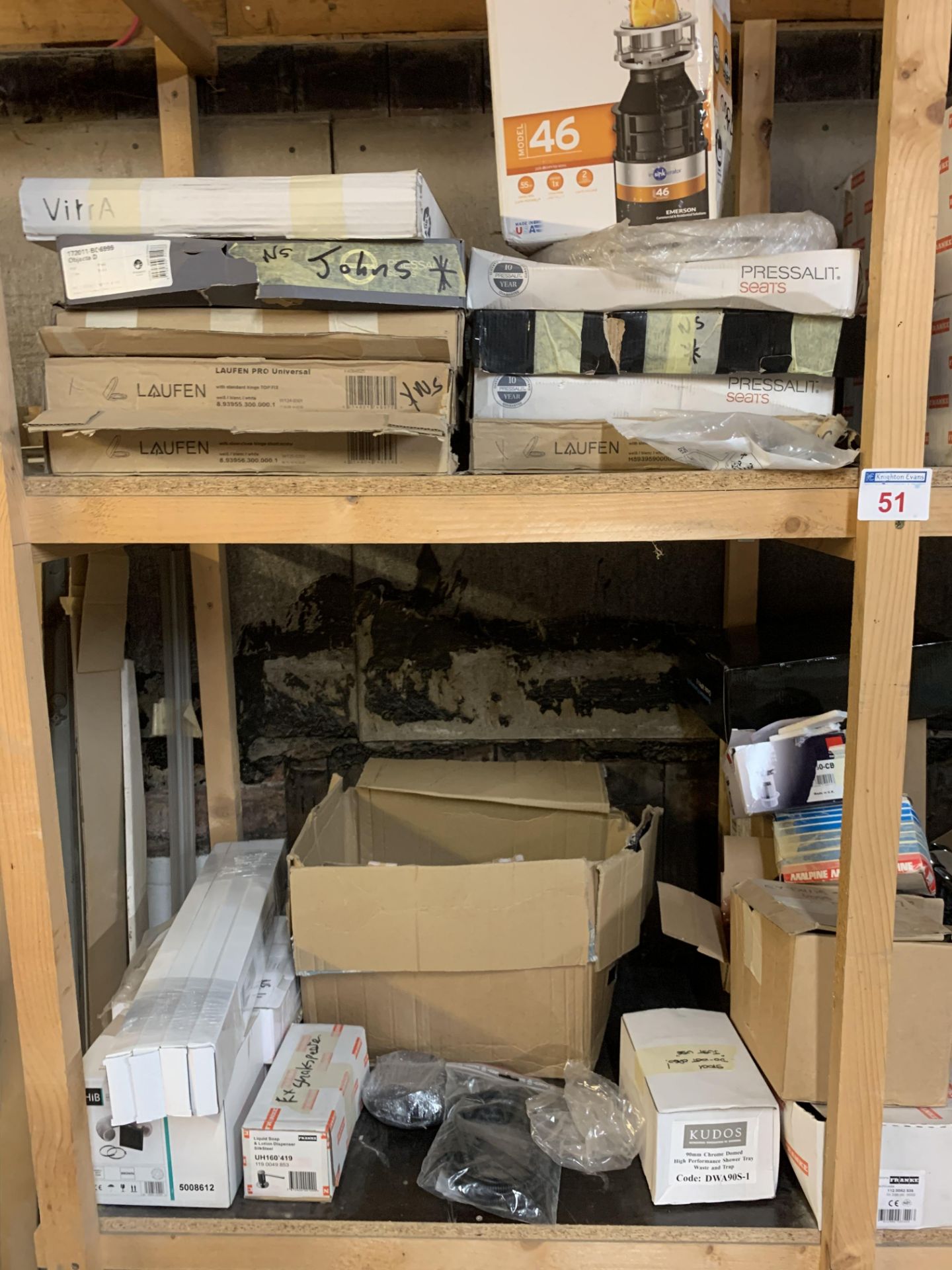 Contents of store room (description as per photos)