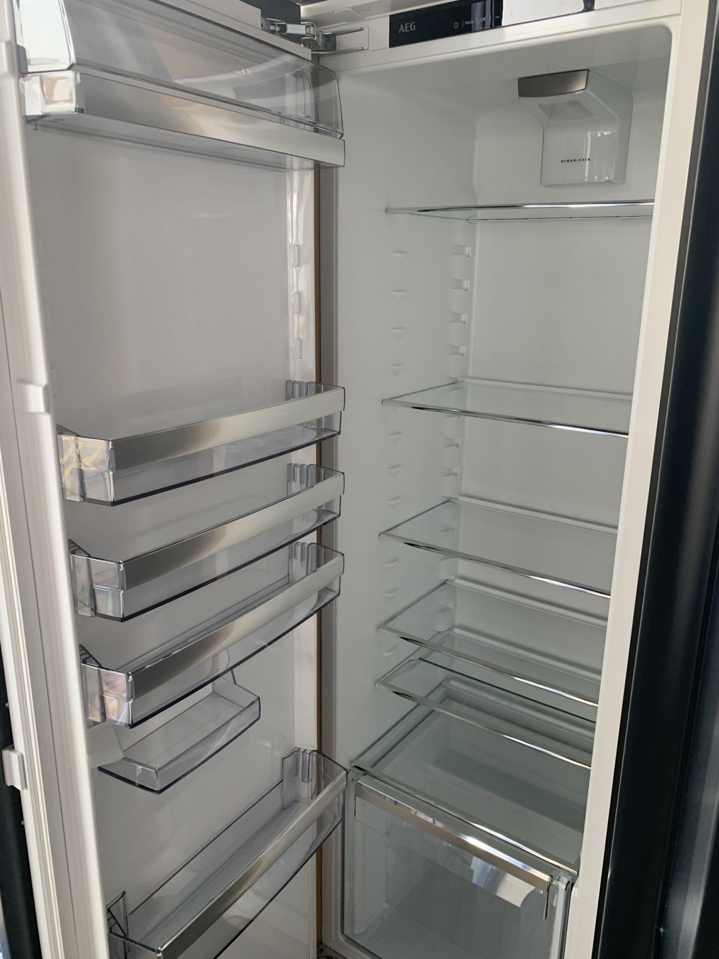 Shaker kitchen pantry with fridge and freezer, sink cabinets below and above with boiler tap - Image 5 of 18