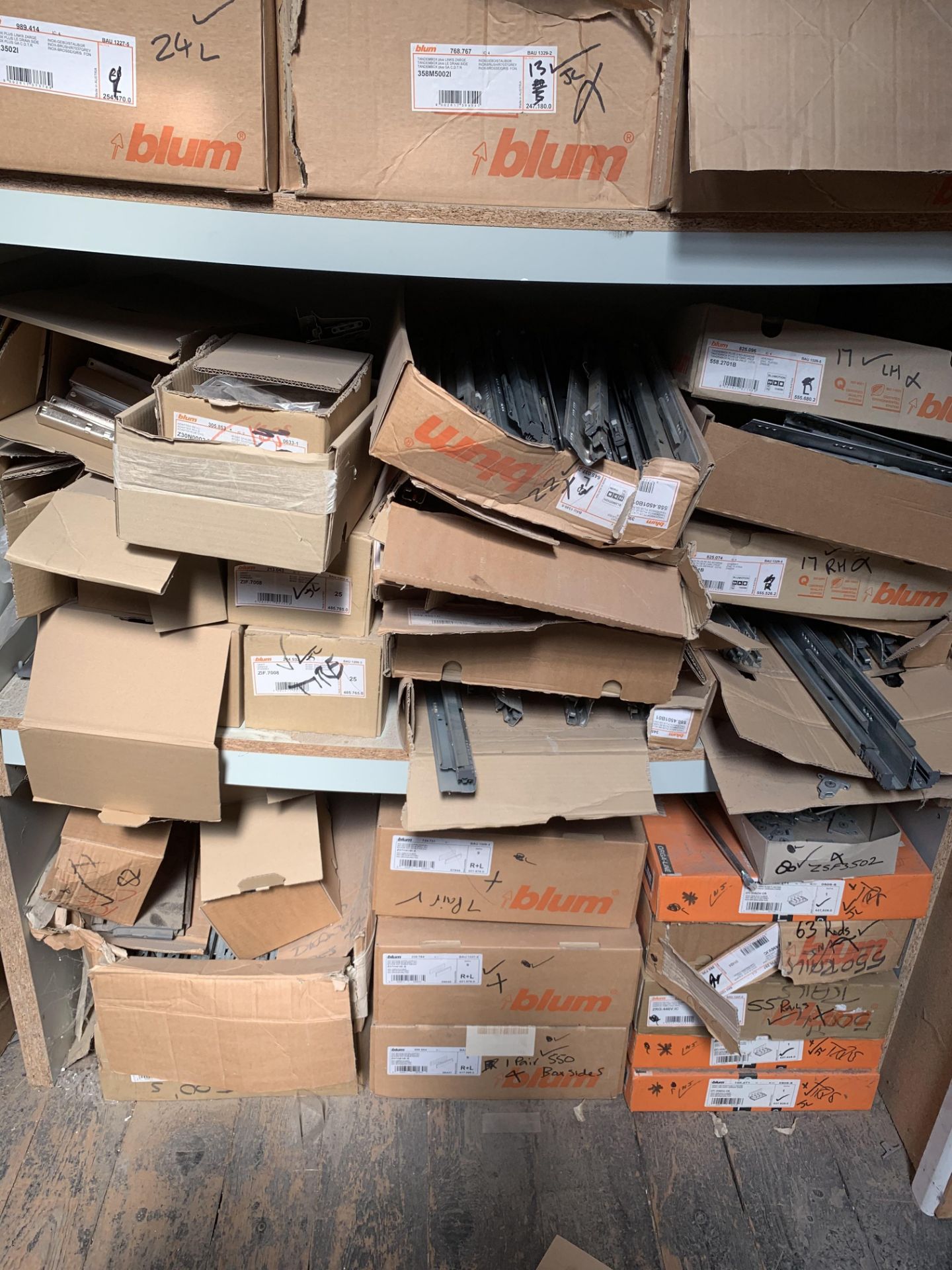 Large stock of Blum fittings as per photos - Image 2 of 11