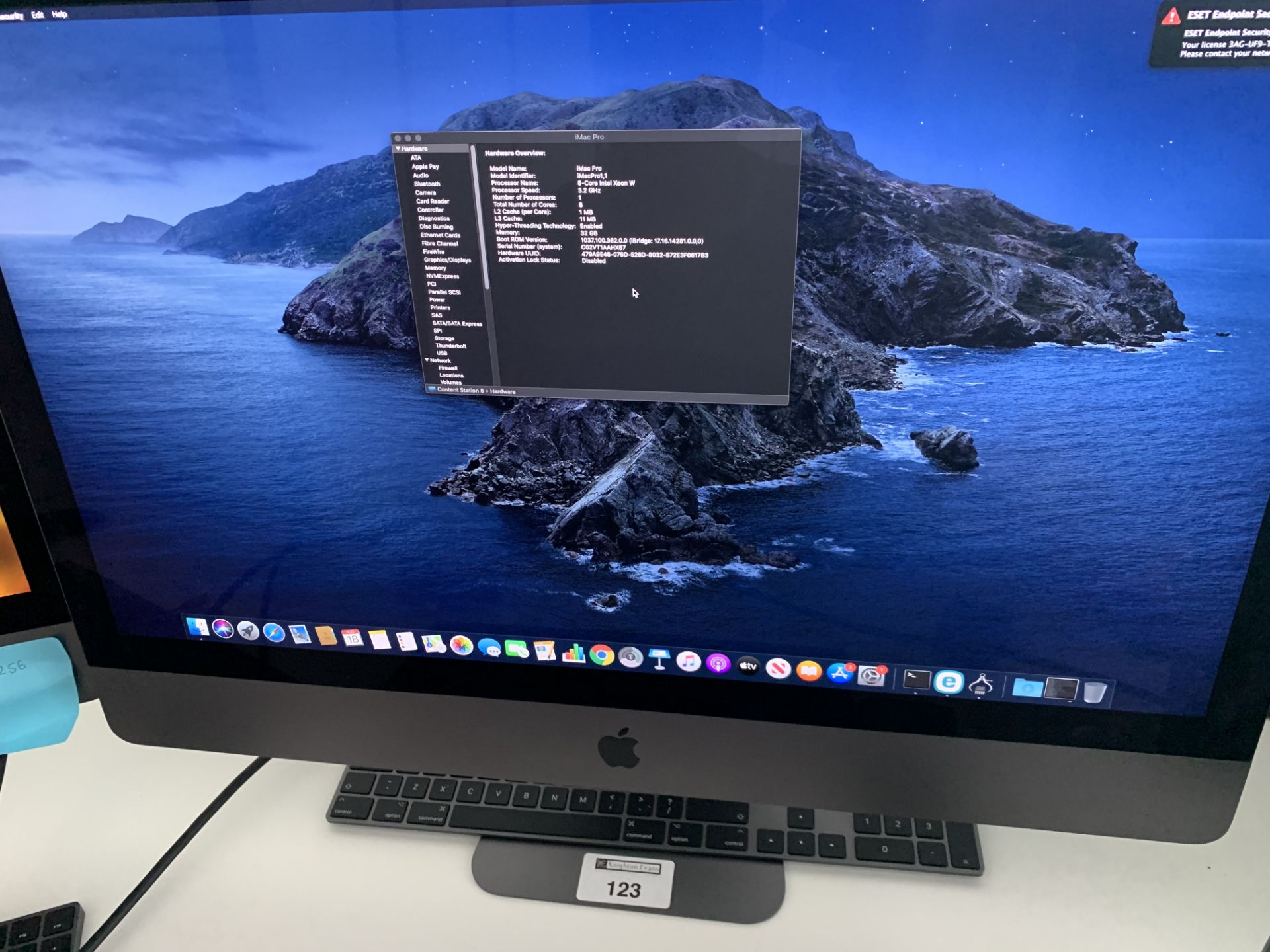 27" Imac Pro 3.2GHz 1TB 2018 - Image 2 of 4