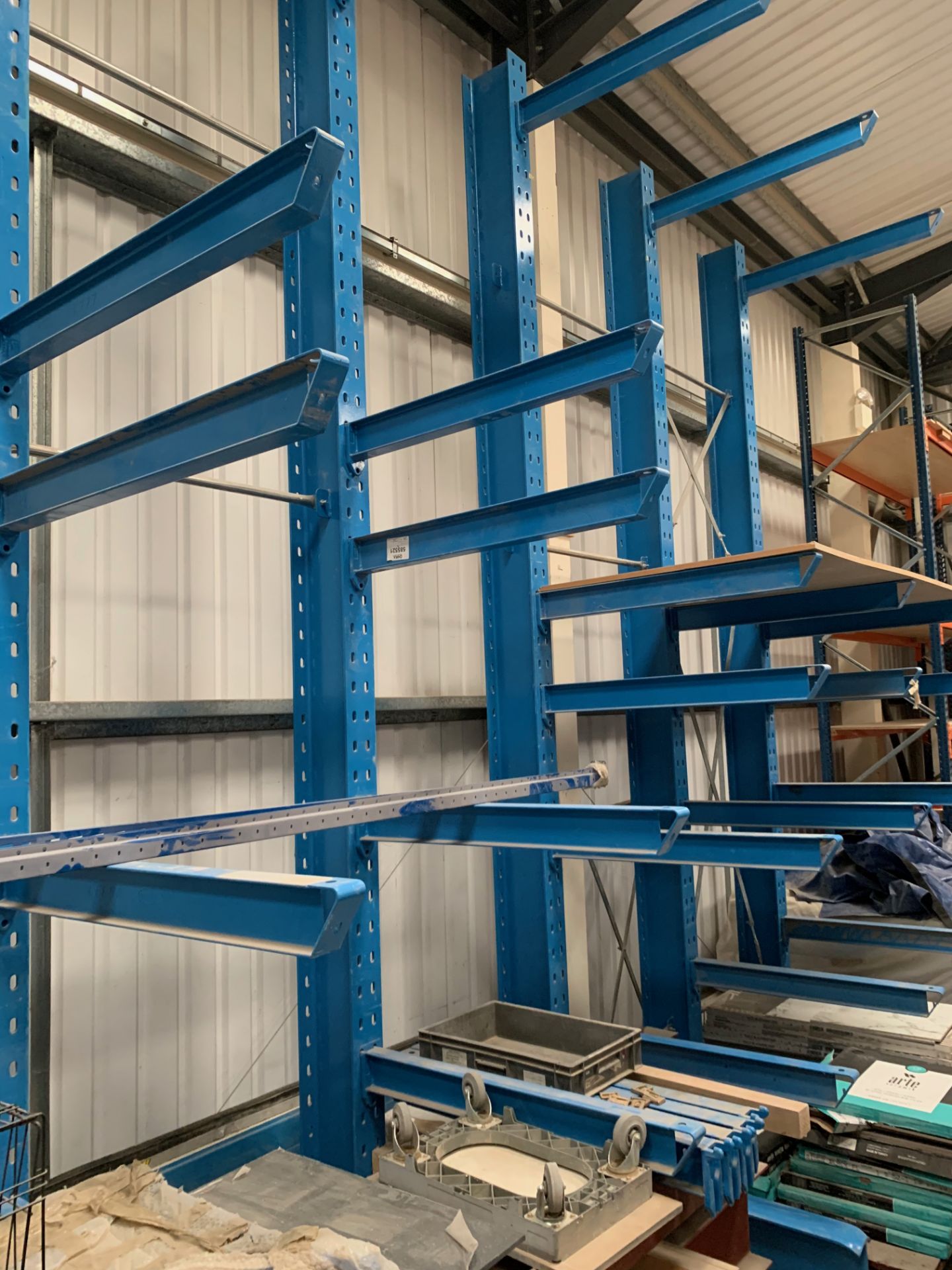 Ohra Cantilever 60 Racking 3M height x 4.6M total width with 20 x arms 1.2M each - Image 6 of 7