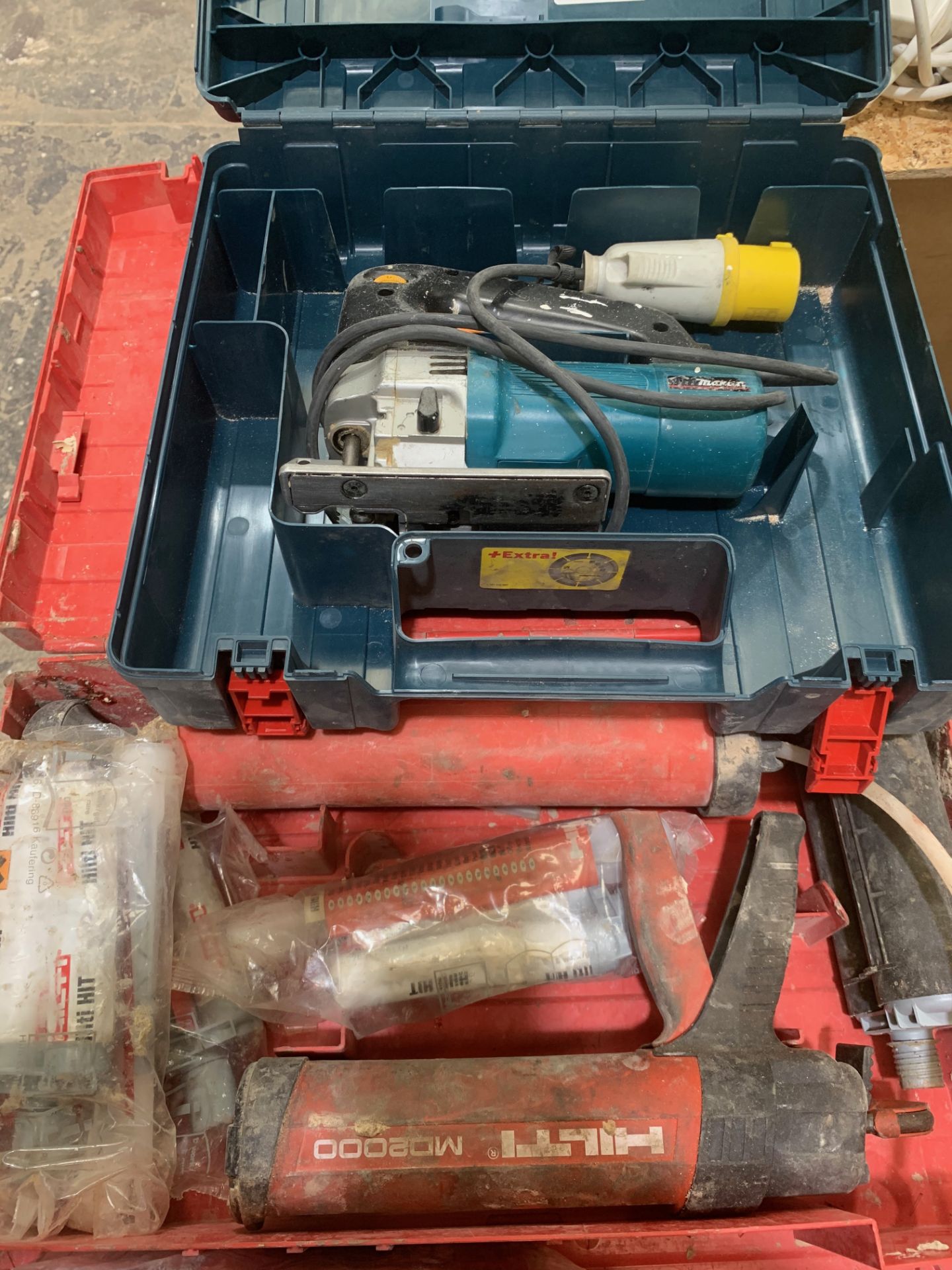 Makita 11v Jigsaw & Hilti MD200