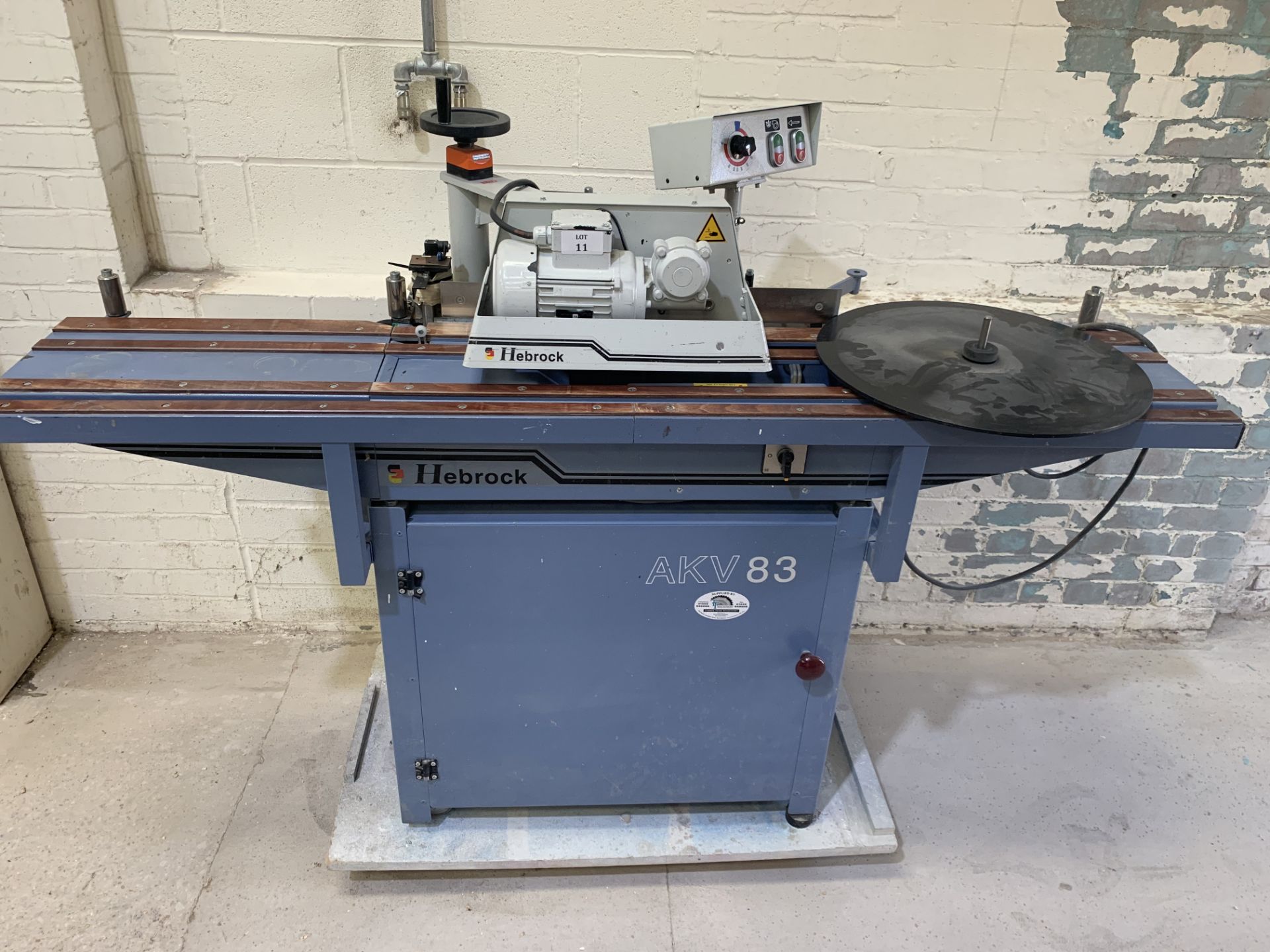 Hebrock model AKV 83 Edge Bander