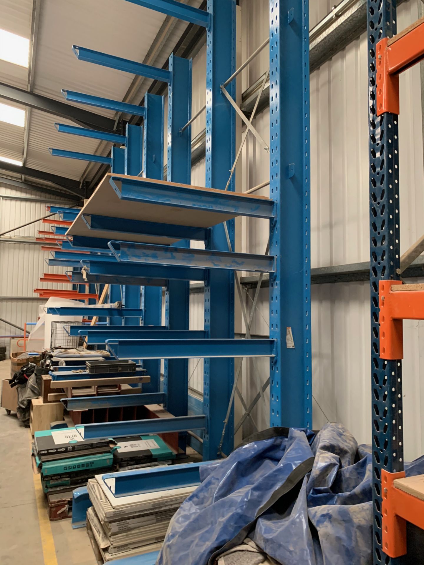 Ohra Cantilever 60 Racking 3M height x 4.6M total width with 20 x arms 1.2M each - Image 7 of 7