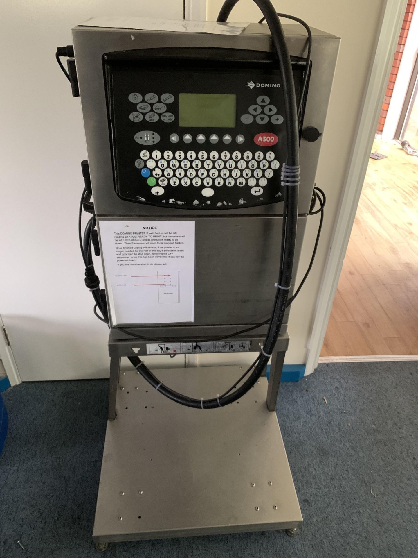 Domino A300 inkjet printer