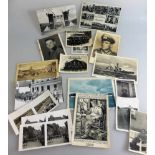 Konvolut Postkarten, Fotografien u. Raumbilder, I./II. WK, u.a. RAD, HJ-Zeltlager,