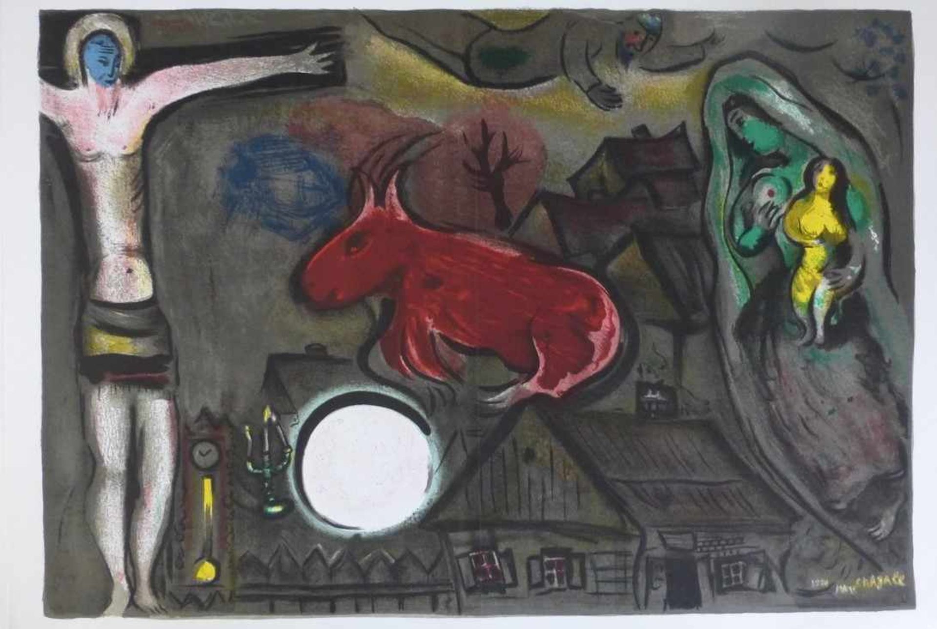 Chagall, Marc (1887 Witebsk - 1985 St. Paul-de-Vence), 3 orig. Farblithografien aus - Image 3 of 4