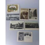 7 Postkarten - Dettelbach / Unterfranken, alle ungel., tlw. Eckknicke