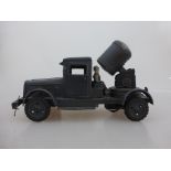 Militärspielzeug, wohl TippCo, 1930er Jahre, Beleuchtungswagen für die Flak, Fehlteile,