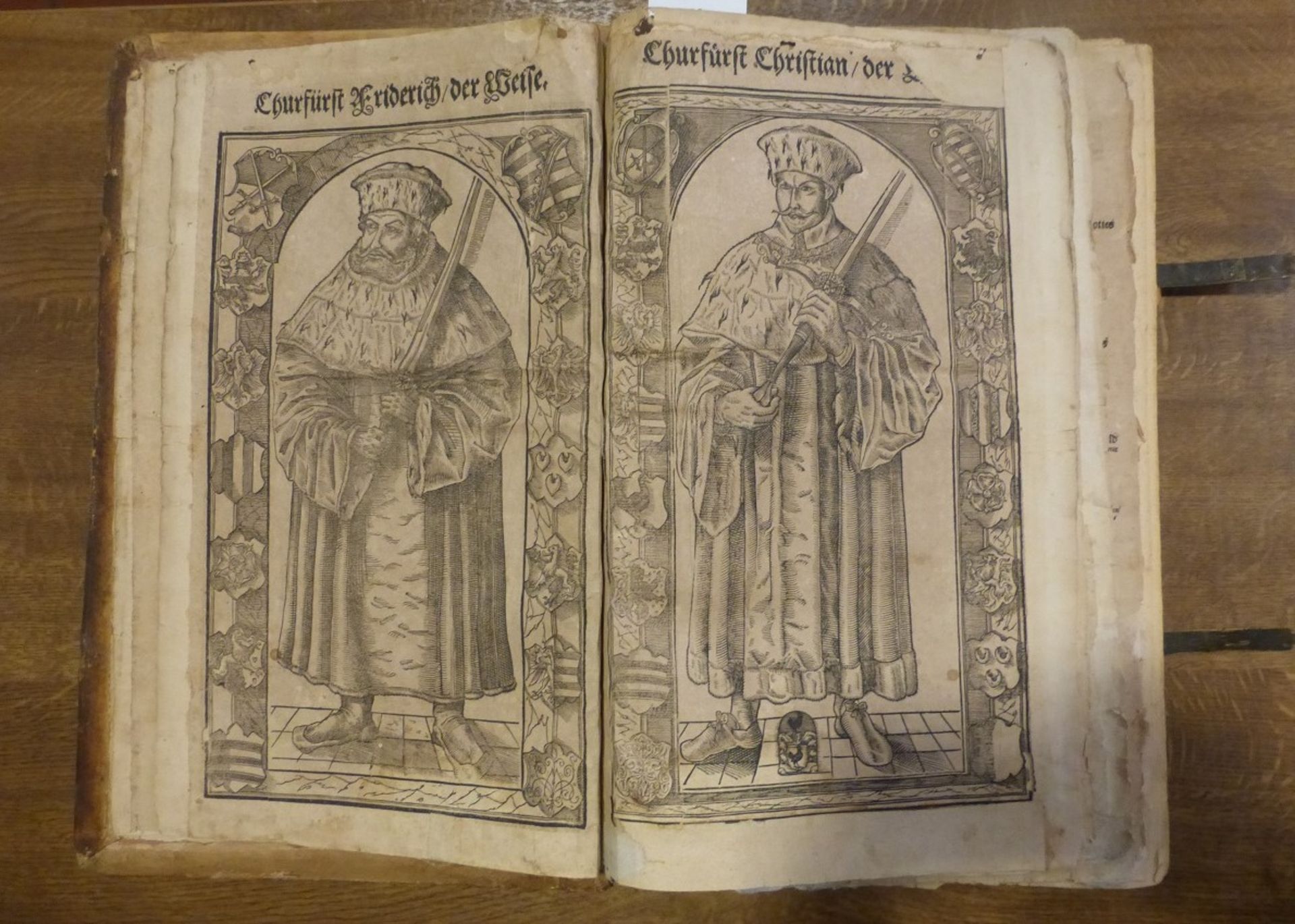 Religion - Luther Bibel, Wittenberg Lorenz Seuberlich 1610, geprägter Ledereinband, Seiten - Bild 6 aus 20