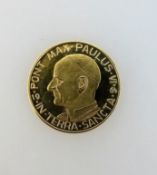 Goldmedaille Vatikan 1964, Papst Paul VI., Reise ins Heilige Land, Revers: Geburtsstern