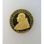 Goldmedaille Vatikan 1962, Papst Johannes XXII., Ereignis Medaille an die erste