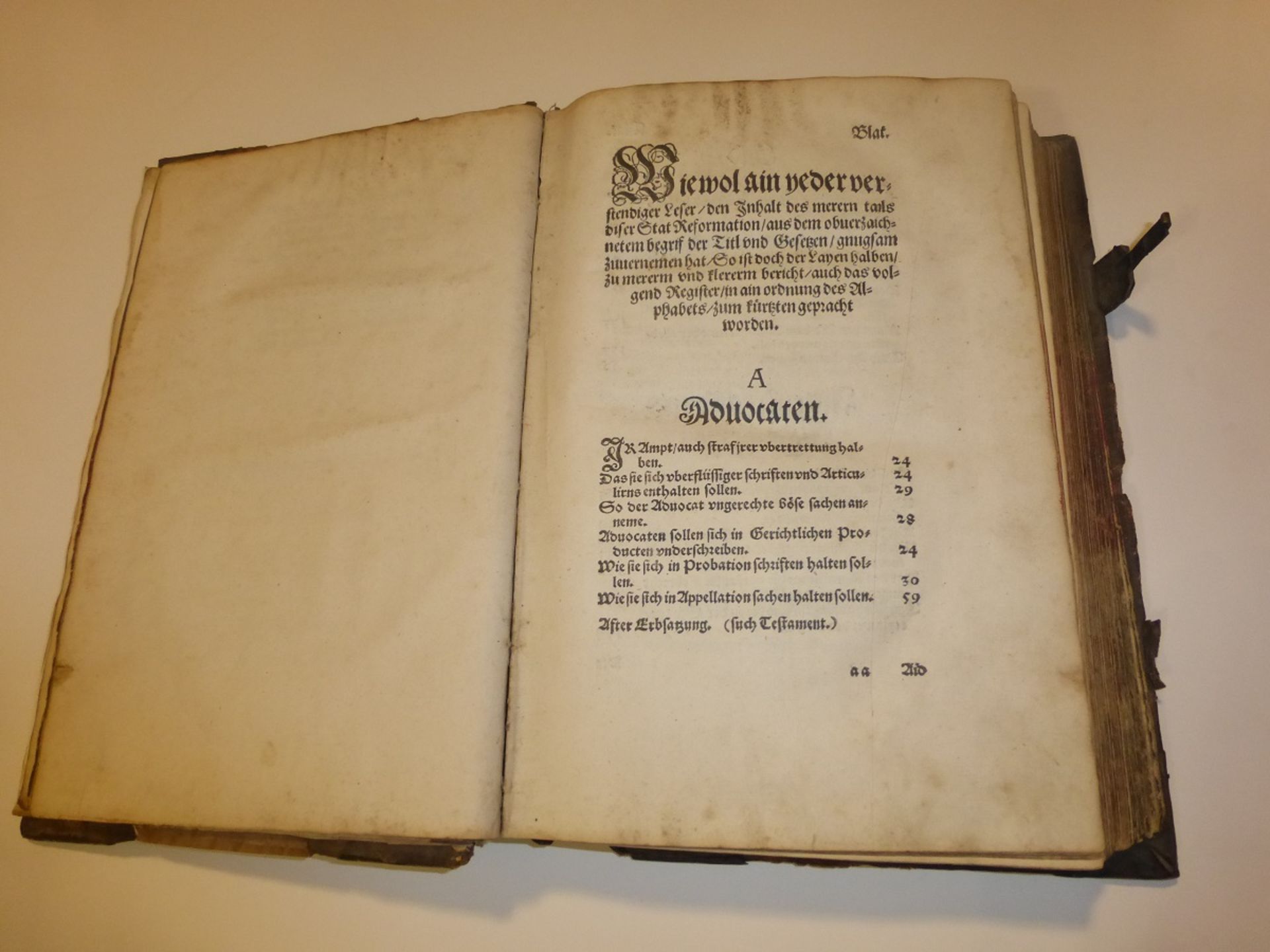 Stadt Nürnberg - Der Stat Nurmberg verneute Reformation 1564, Nürnberg, Valentin Geißler, - Bild 9 aus 12