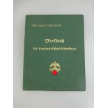 Aus meinen Lehrjahren, Merkbuch für Landwirtschaftslehrlinge, sog. 3.Reich, zahlreiche