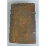 Religion - Luther Bibel, Wittenberg Lorenz Seuberlich 1610, geprägter Ledereinband, Seiten