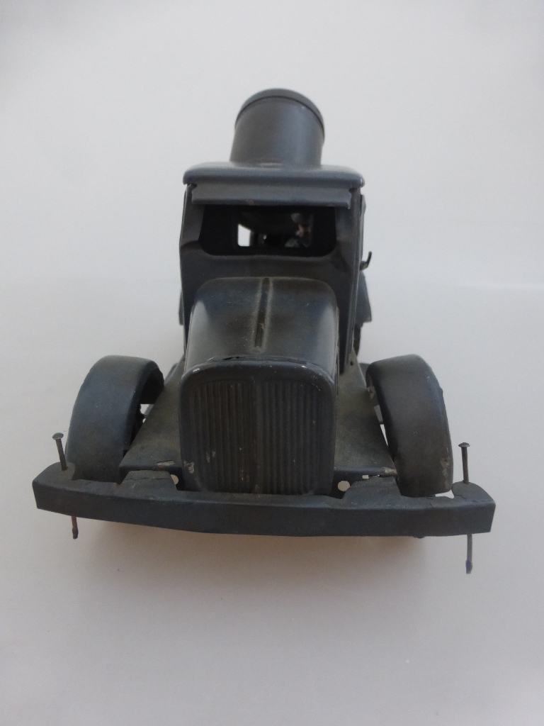 Militärspielzeug, wohl TippCo, 1930er Jahre, Beleuchtungswagen für die Flak, Fehlteile, - Image 2 of 4