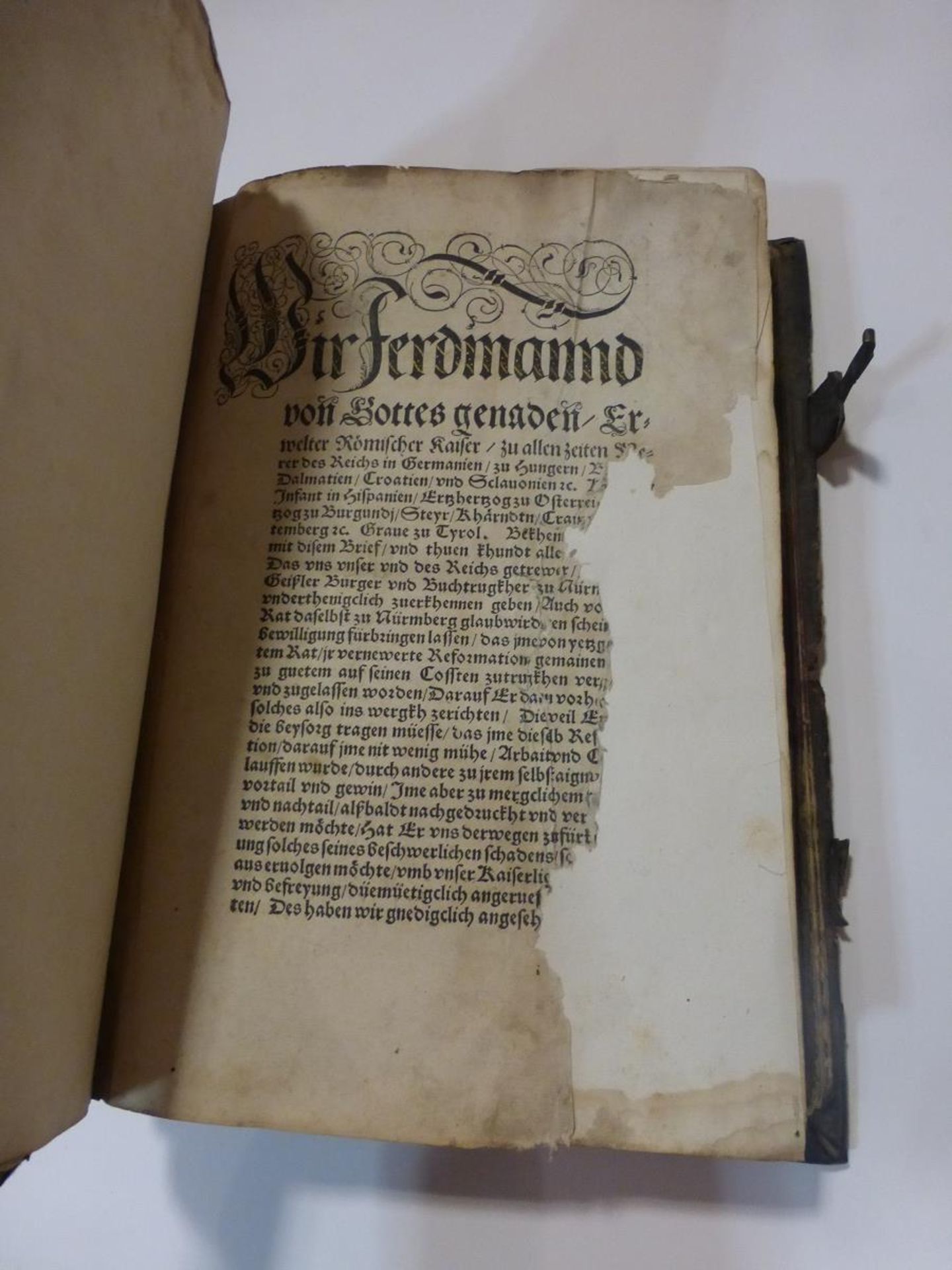 Stadt Nürnberg - Der Stat Nurmberg verneute Reformation 1564, Nürnberg, Valentin Geißler, - Bild 10 aus 12