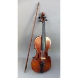 Geige um 1900, innen bez. Alexander Gagliano - Stradivarius Fecit Neapoli Anno 1715,