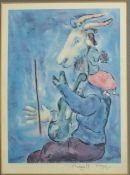 Chagall, Marc (1887 Witebsk - 1985 Paul de Vence), Farbdruck "Frühling", re.u.sign. u.