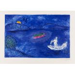 Marc Chagall 1887 Witebsk - 1985 Saint-Paul-de-Vence L'Écho. 1961. Farblithografie. Mourlot 340.