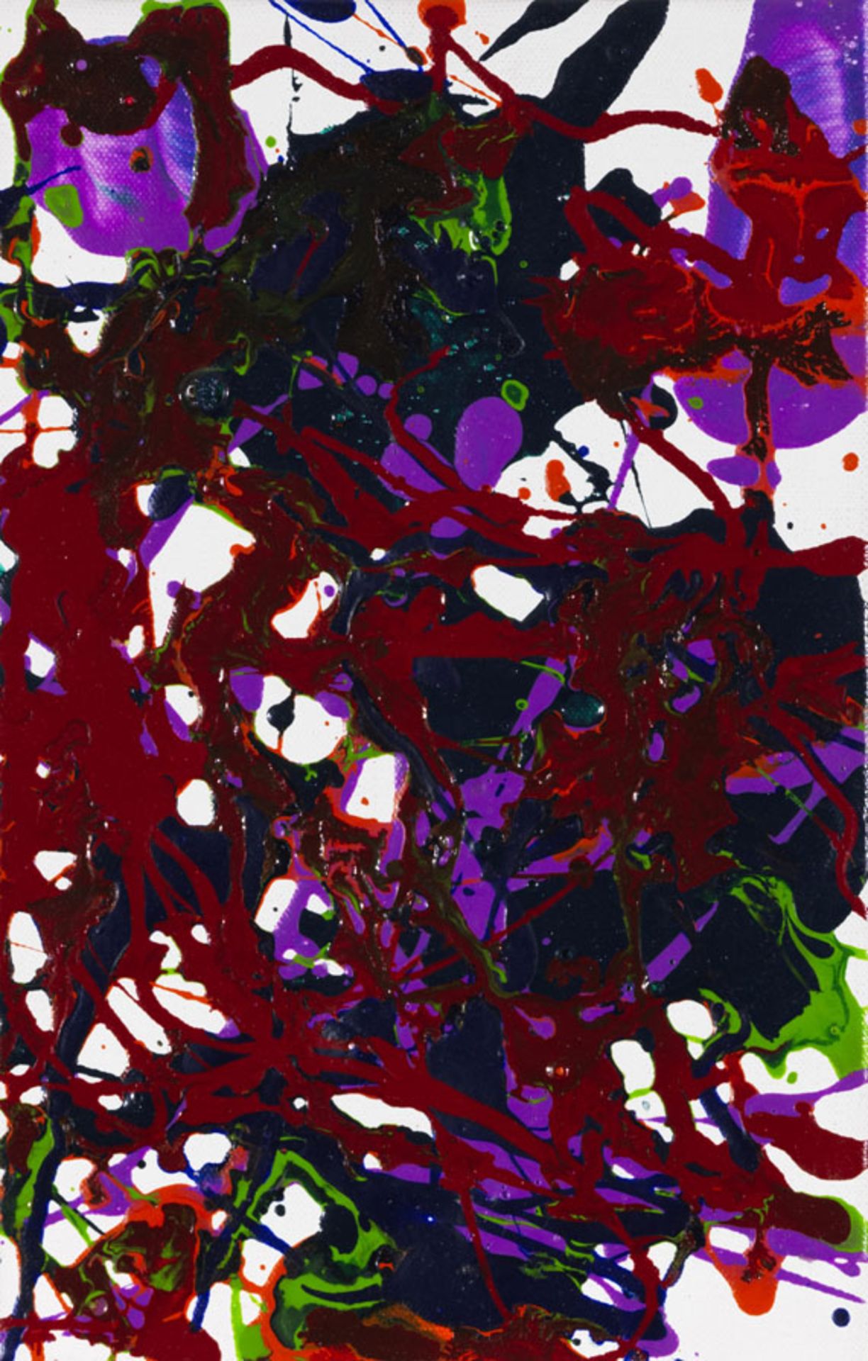 Sam Francis 1923 San Mateo/Kalifornien - 1994 Santa Monica/Kalifornien Untitled (SFP94-2). 1994.