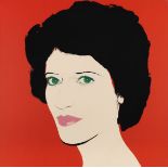 Andy Warhol 1928 Pittsburgh - 1987 New York Portrait of a Lady. 1982. Unikat. Synthetische