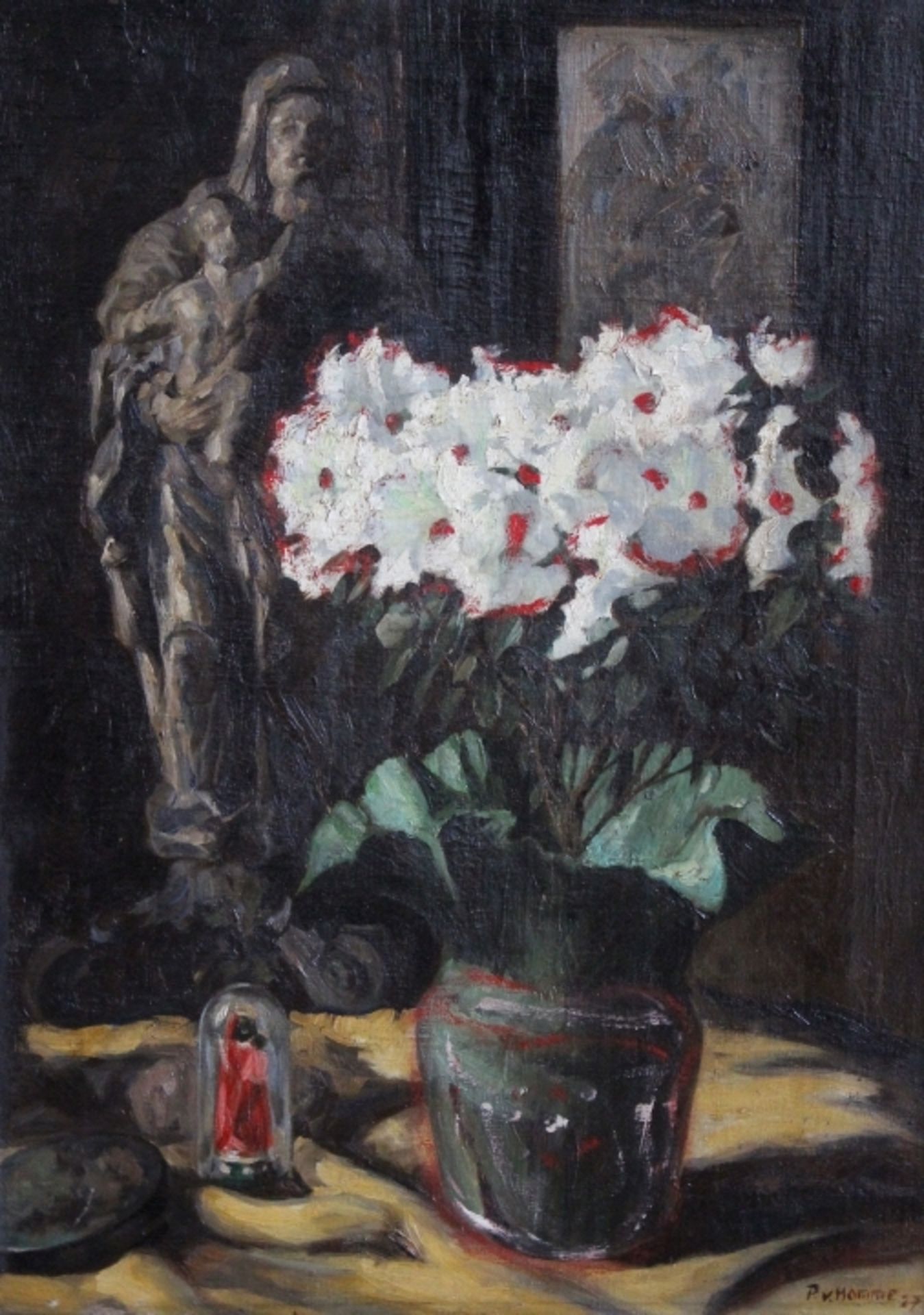 Gemälde - Peter VON HAMME-VOITUS (1880 Frankfurt/M. -1936 München) "Blumenstillleben", im