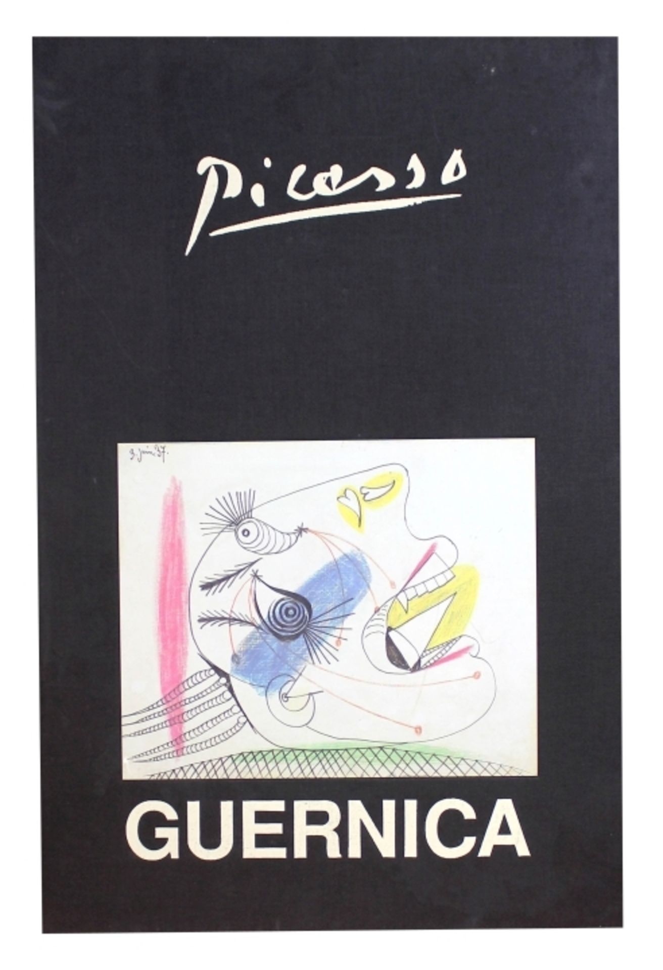 Mappenwerk nach Pablo Picasso (1881-1973) Guernica, Faksimile-Ausgabe im Originalformat mit 42