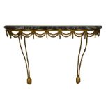 A Decorative Wall Mounted Console Table