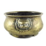 A Chinese bronze censer, Xuande seal mark