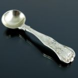 A George IV silver salt spoon, Jonathan Hayne