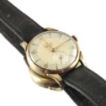 A Smiths 9 carat gold gents wristwatch