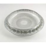 Rene Lalique, a Marguerites glass bowl, model 10-404