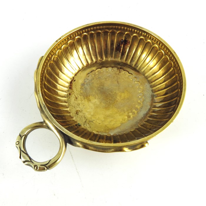 An Elizabeth II silver gilt wine taster, C J Vander - Image 3 of 5