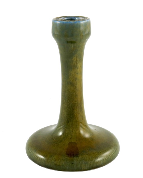 A Ruskin Souffle glazed candlestick, 1922 - Image 4 of 6