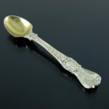 A Victorian silver egg spoon, John Hunt and Robert Roskell