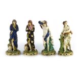 A set of four Samson, Derby style allegorical figures of the Four Seasons