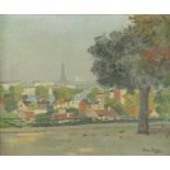 Rene Durey (1890-1959), Vue sur Paris depuis Meudon