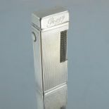 Alfred Dunhill, a silver plated Rollagas lighter