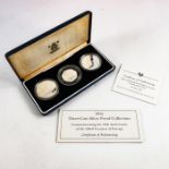 Royal Mint silver proof coin set