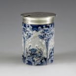 William Moorcroft for James MacIntyre, Henry Matthews, Birmingham 1900, a silver mounted Florian Pop